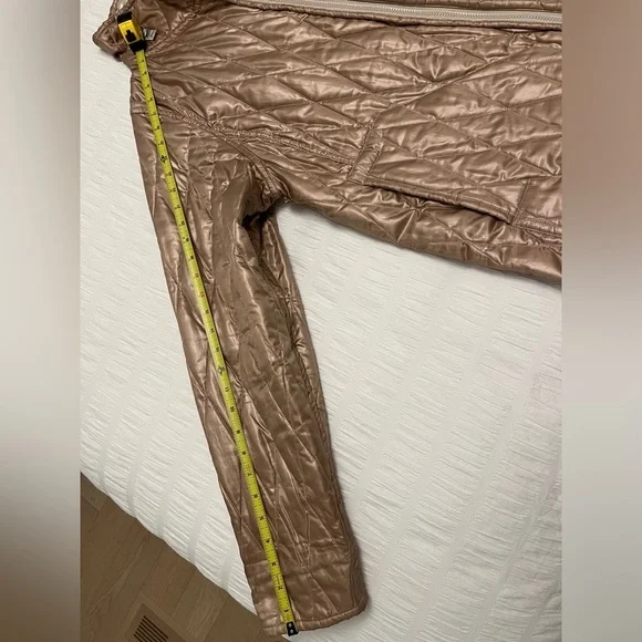 LINDA LUNDSTROM Vintage Reversible Zip Front Quilted Jacket Hip Length Casual - Picture 12 of 16